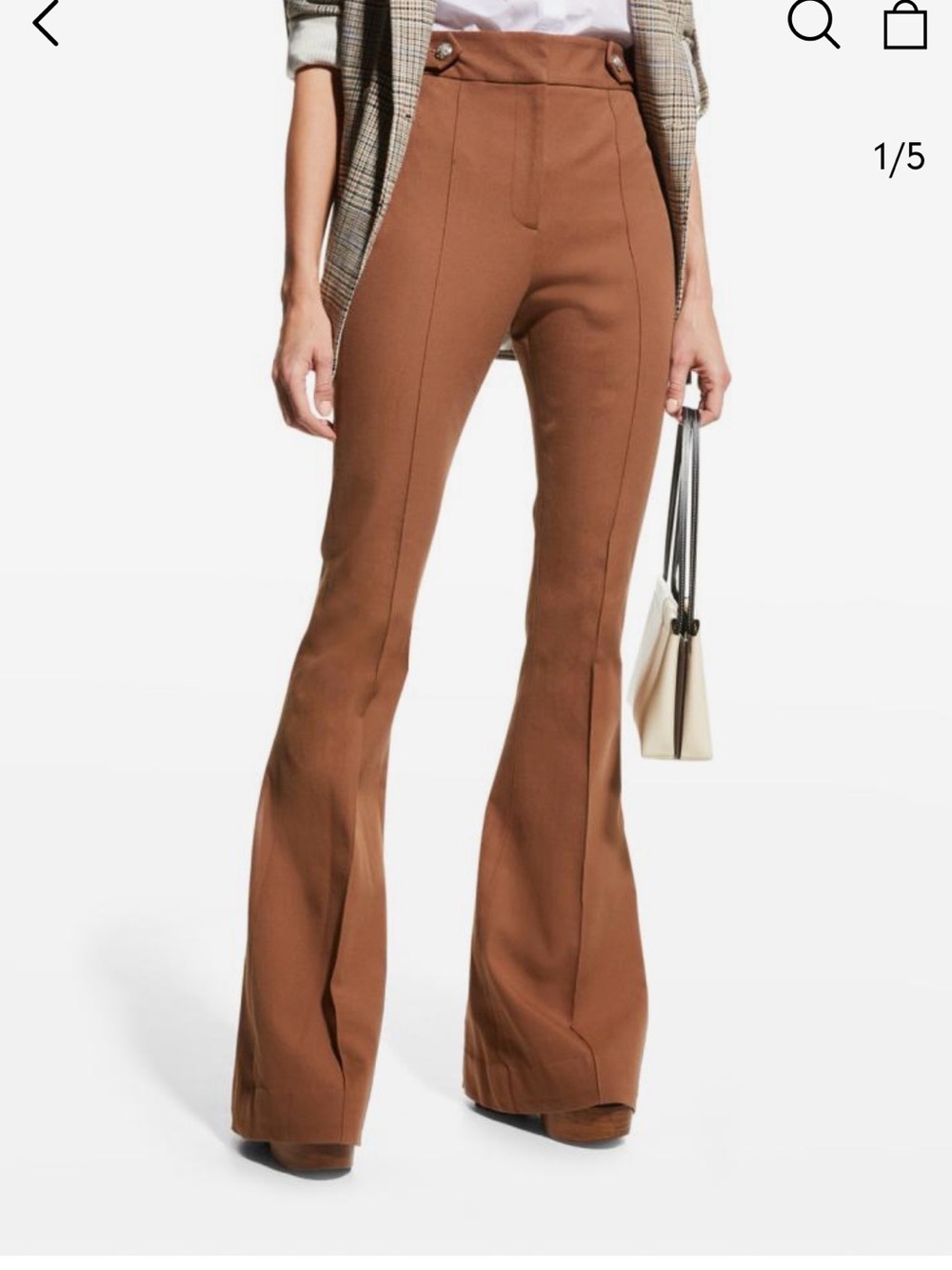 Veronica Beard Elsbury Pant in Cocoa size 2 NWT